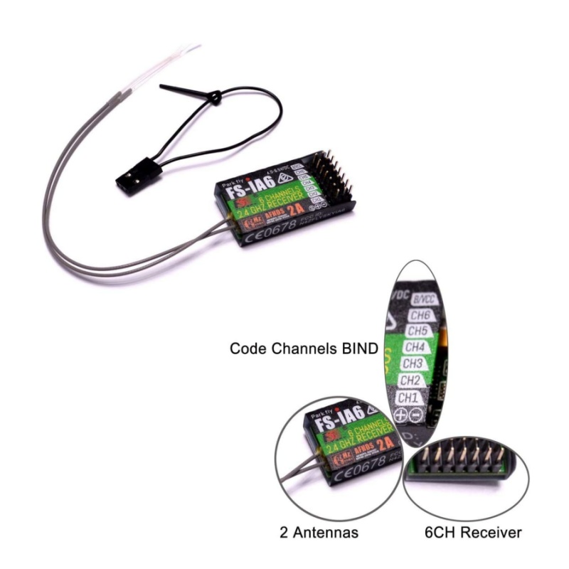 Flysky FS-IA6 Receiver 6CH Dua - Drone Antenna 리뷰 및 가격