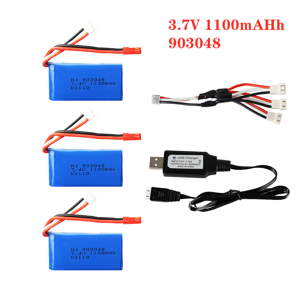 1-5pcs 7.4V 1100mah 903048 LiP - Drone Charger 리뷰 및 가격