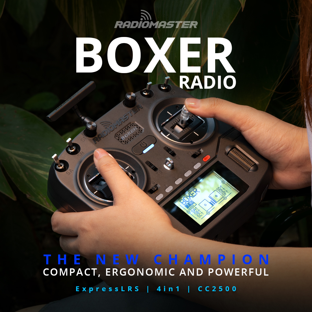 RadioMaster Boxer  2.4G 16ch H - Drone Gimbal 리뷰 및 가격