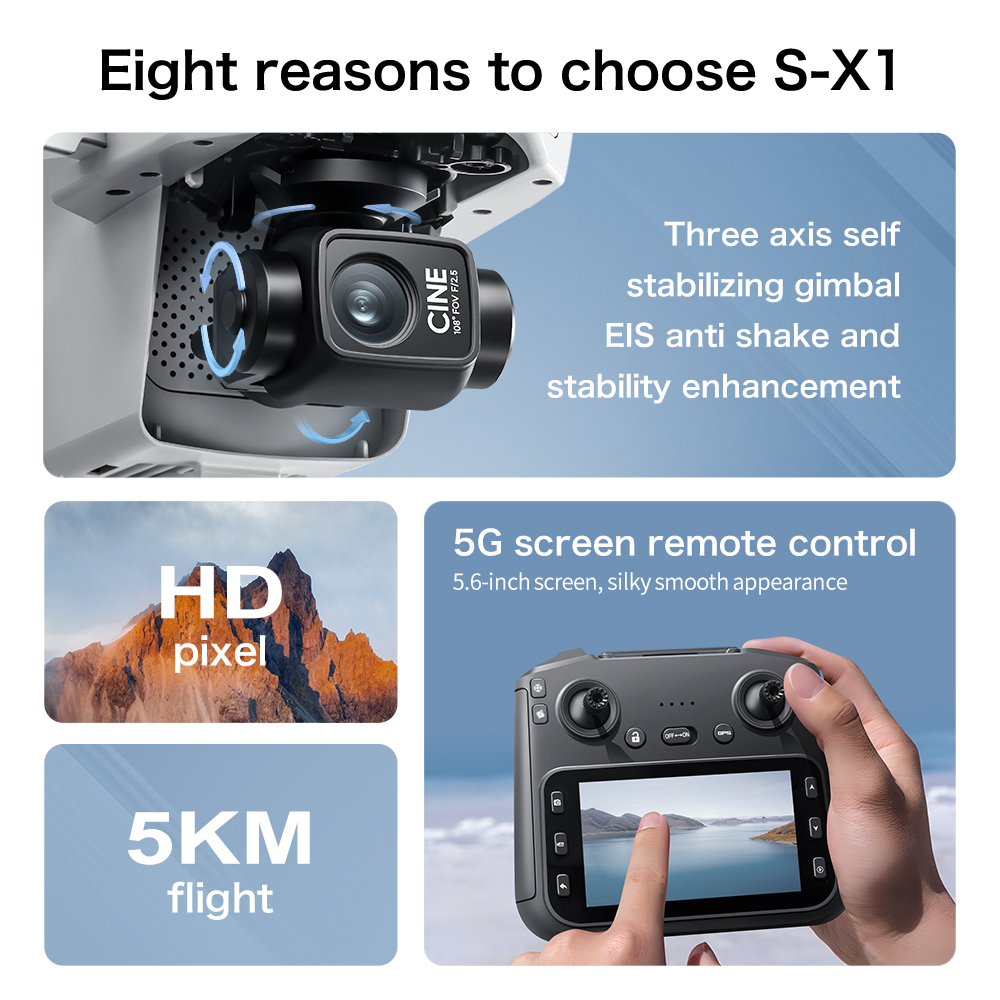 S-X1 MAX GPS Drone with 3-Axis - Drone Gps Mount 리뷰 및 가격