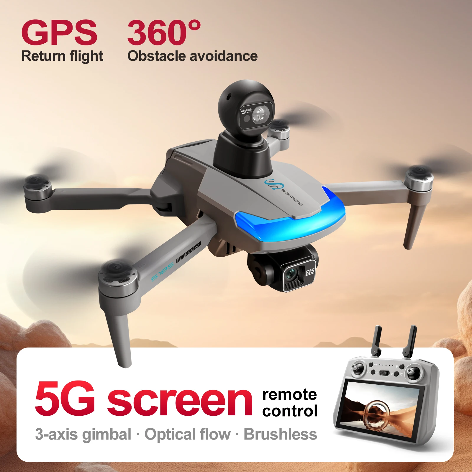 S185 Professional Drone 2.7K H - Drone Gps Mount 리뷰 및 가격