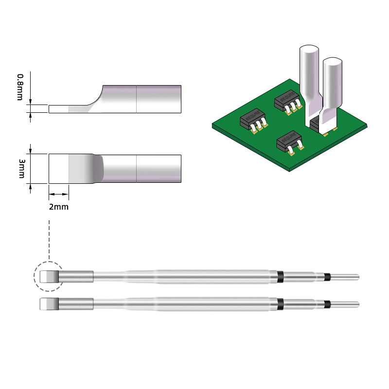 Sequre 1 Pair Tweezer Tip For  - Drone Power Distribution Board 리뷰 및 가격