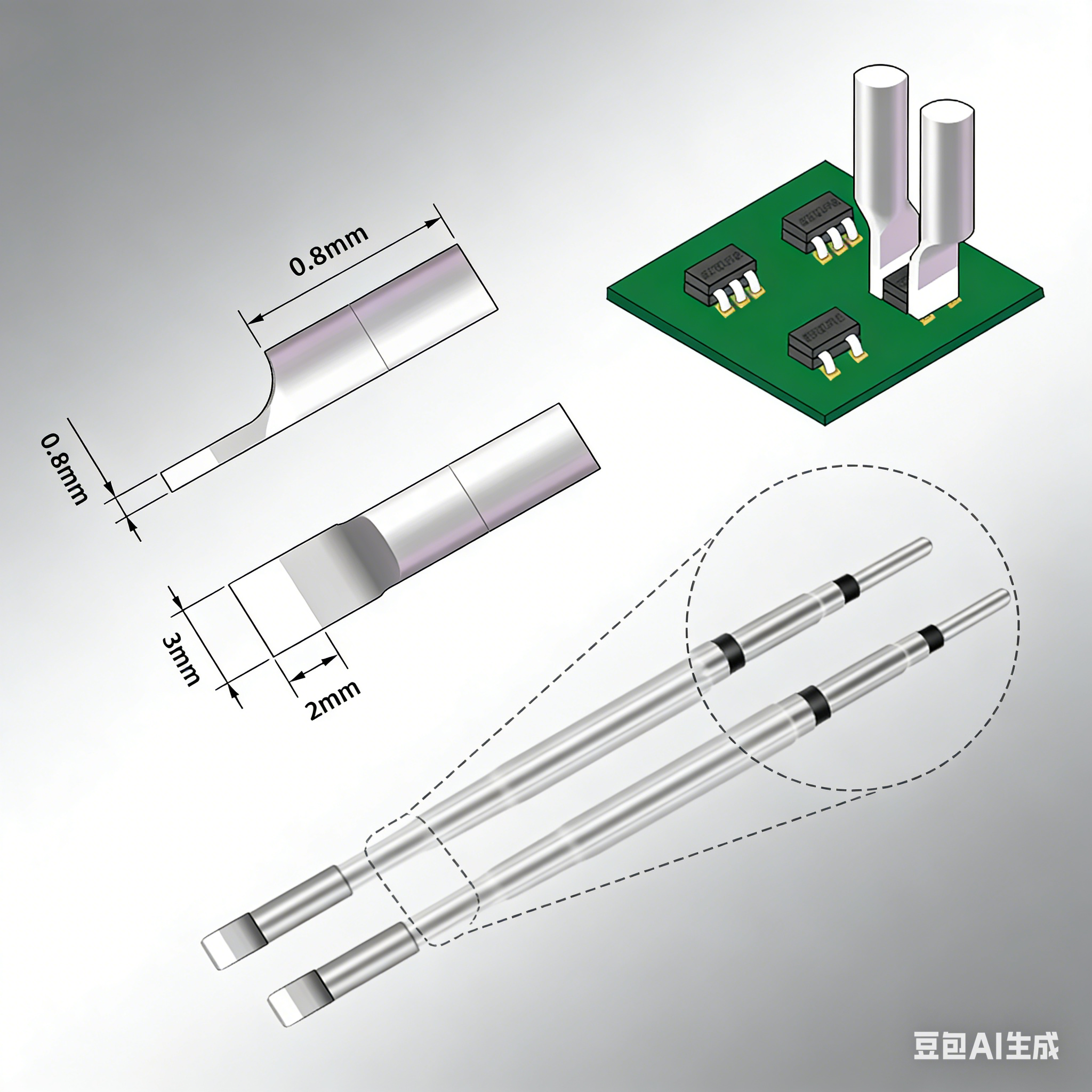 Sequre 1 Pair Tweezer Tip For  - Drone Power Distribution Board 리뷰 및 가격