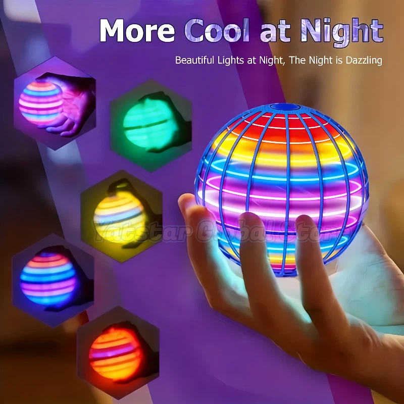 LED Light Up Flying Orb Boomer - Drone Led Light 리뷰 및 가격