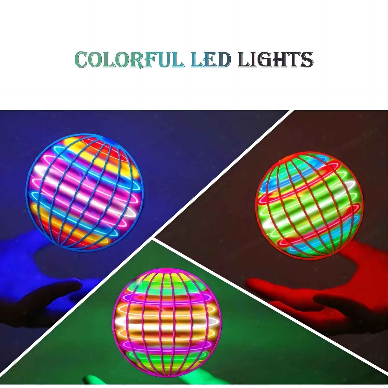 LED Light Up Flying Orb Boomer - Drone Led Light 리뷰 및 가격