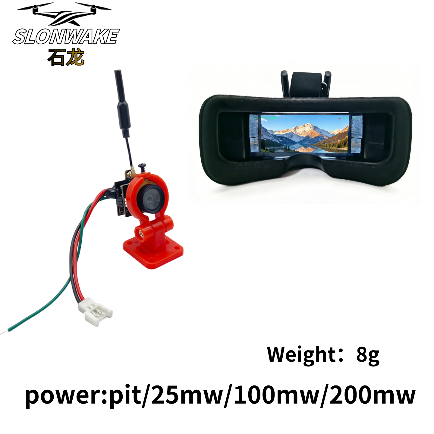Slonwake 5.8G 48CH 200mW FPV D - Drone Transmitter 리뷰 및 가격