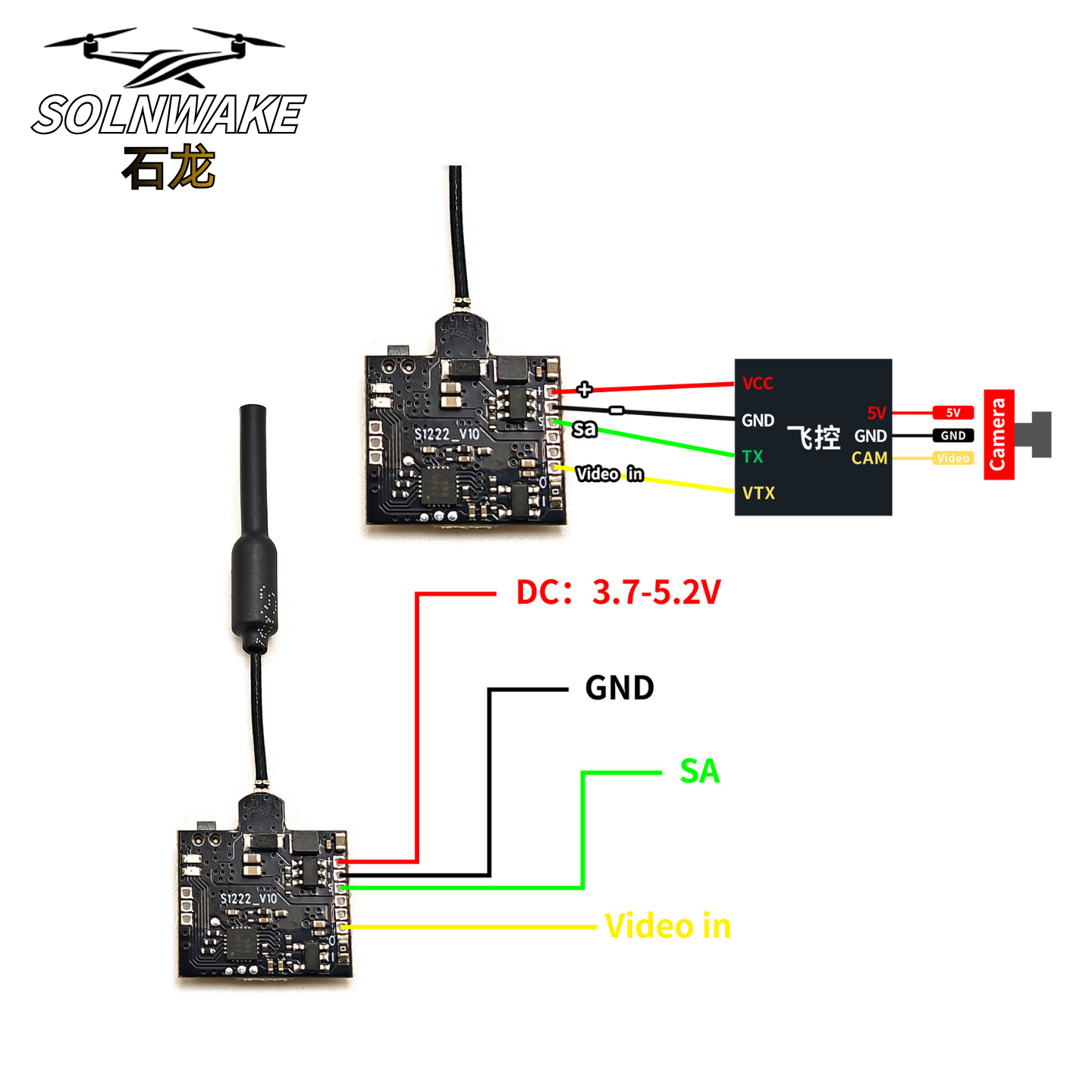 SLONWAKE Nano 5.8G 48CH 200mW  - Drone Transmitter 리뷰 및 가격
