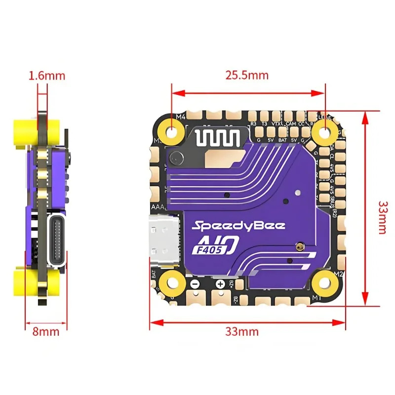 SpeedyBee F405 AIO Flight Cont - Drone Esc 리뷰 및 가격