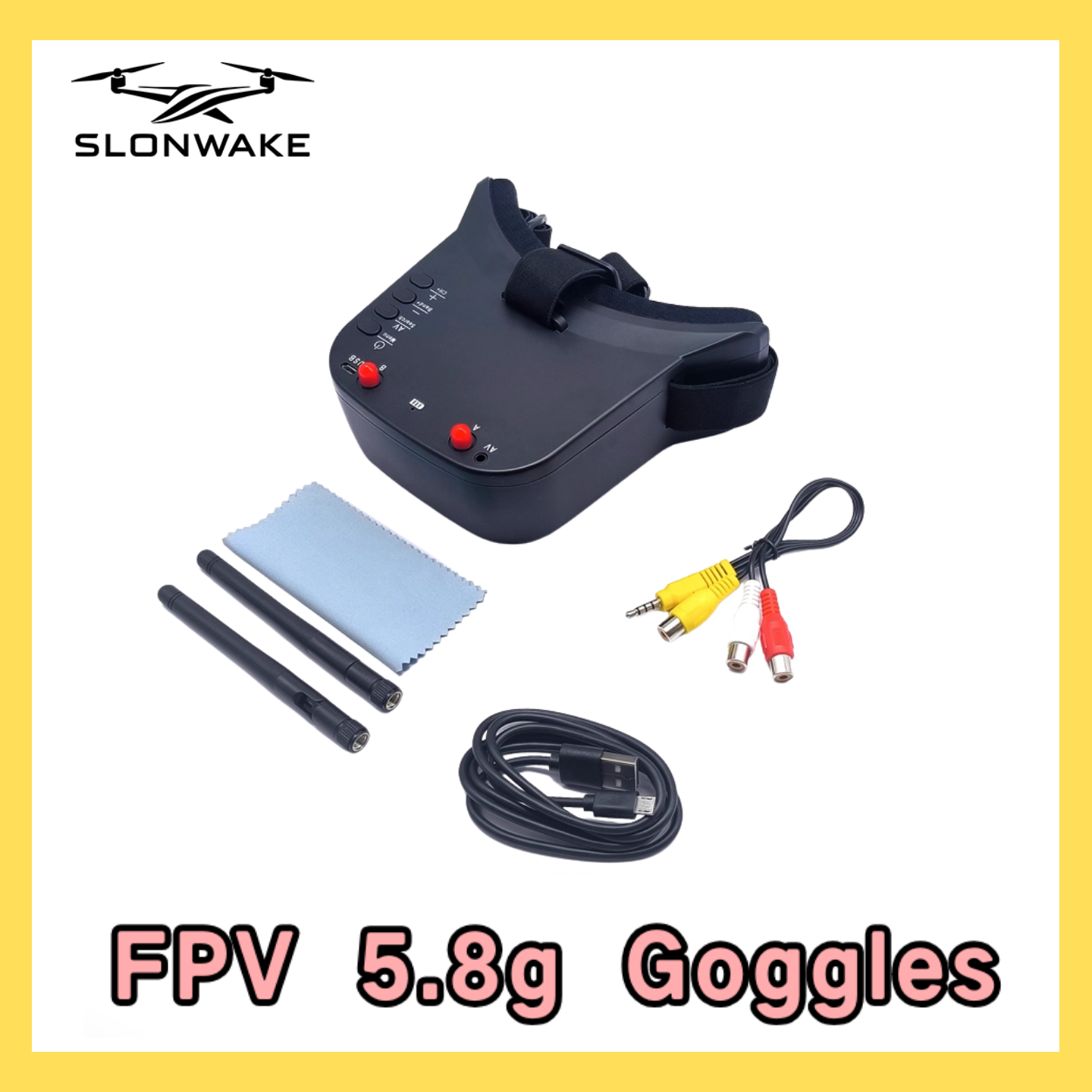 SLONWAKE 5.8G 48CH FPV 400mw V - Drone Transmitter 리뷰 및 가격