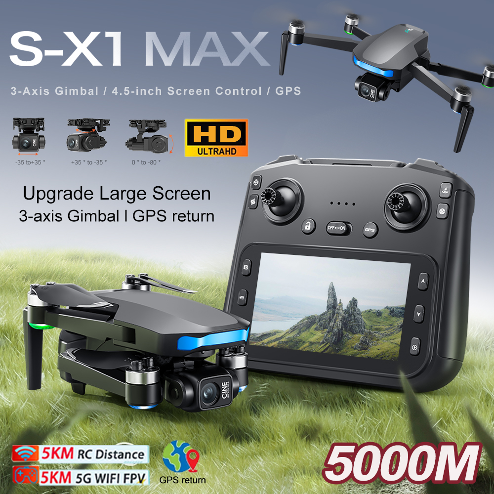 New S-X1 MAX Drone GPS 8K Prof - Drone Gps Mount 리뷰 및 가격