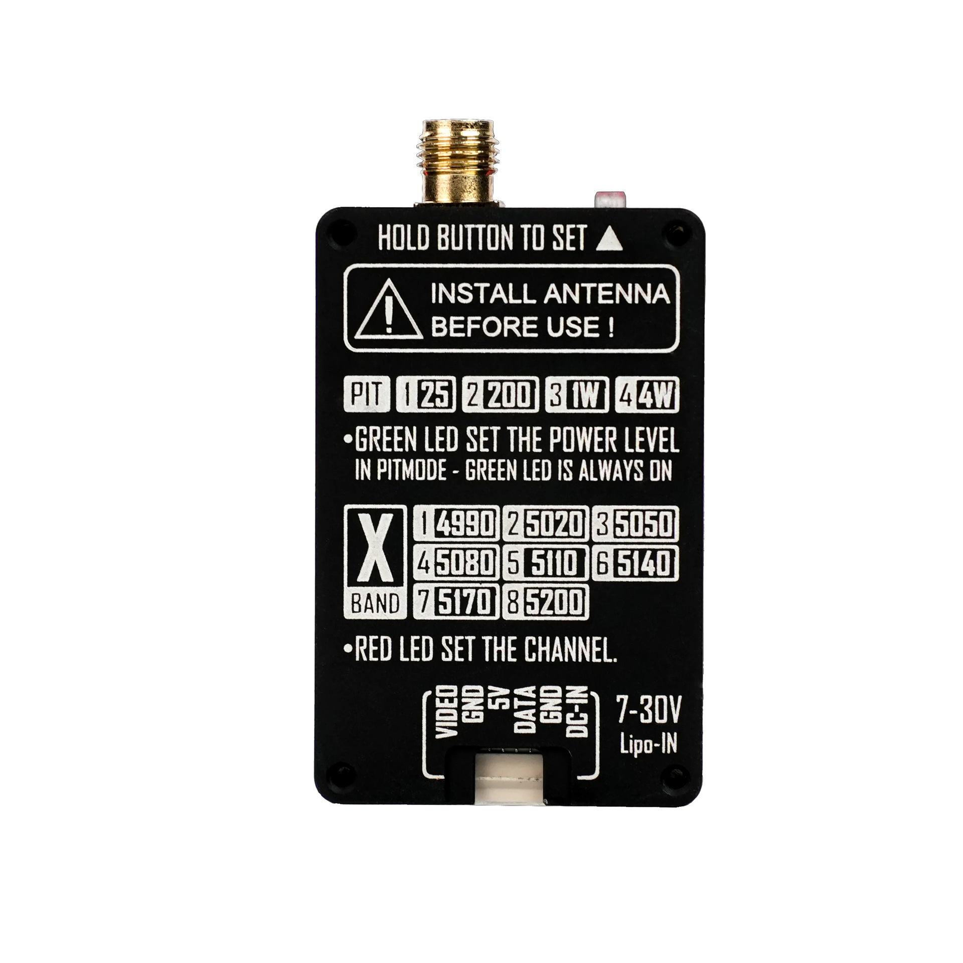 VTX RUSHFPV 4.9G 4W Video Tran - Drone Antenna 리뷰 및 가격
